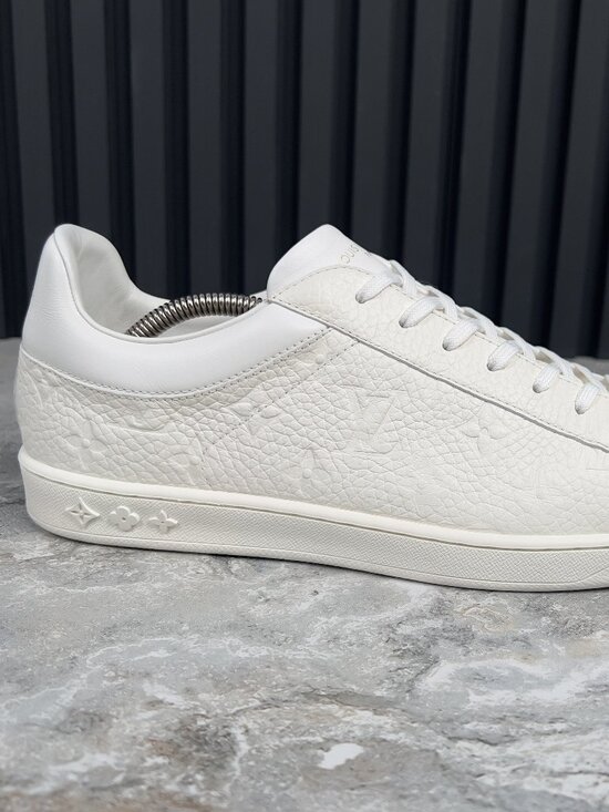 Louis Vuitton Luxembourg Monogram Sneaker Taurillon Leather 8.5 LV 9.5 US 42.5 main image 9
